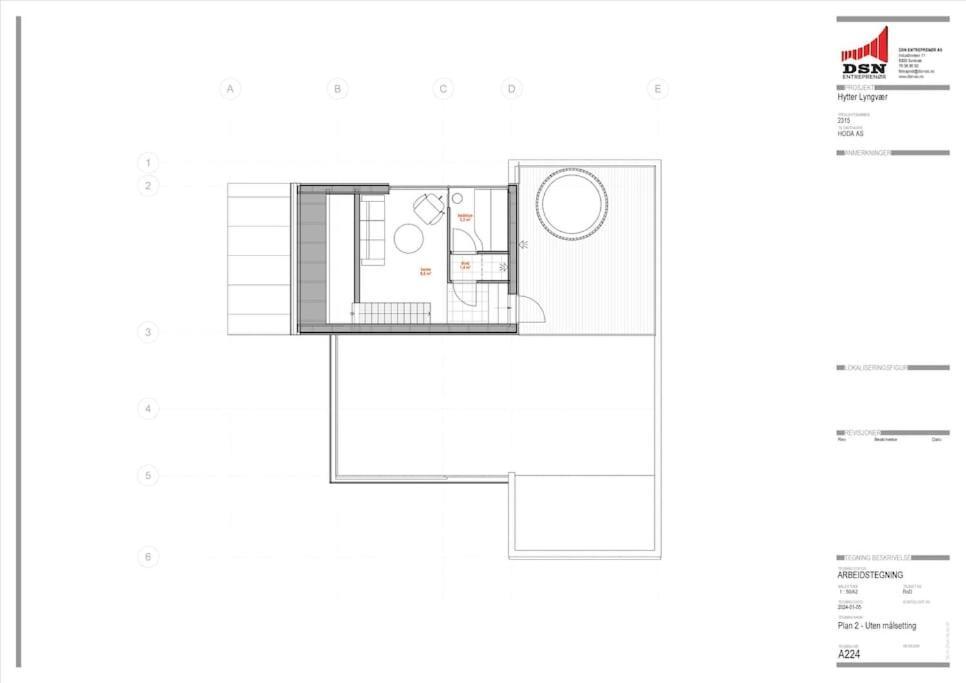 Hoda Cabin - Luxury Lodge With Jacuzzi And Sauna Lyngvaeret Exterior photo
