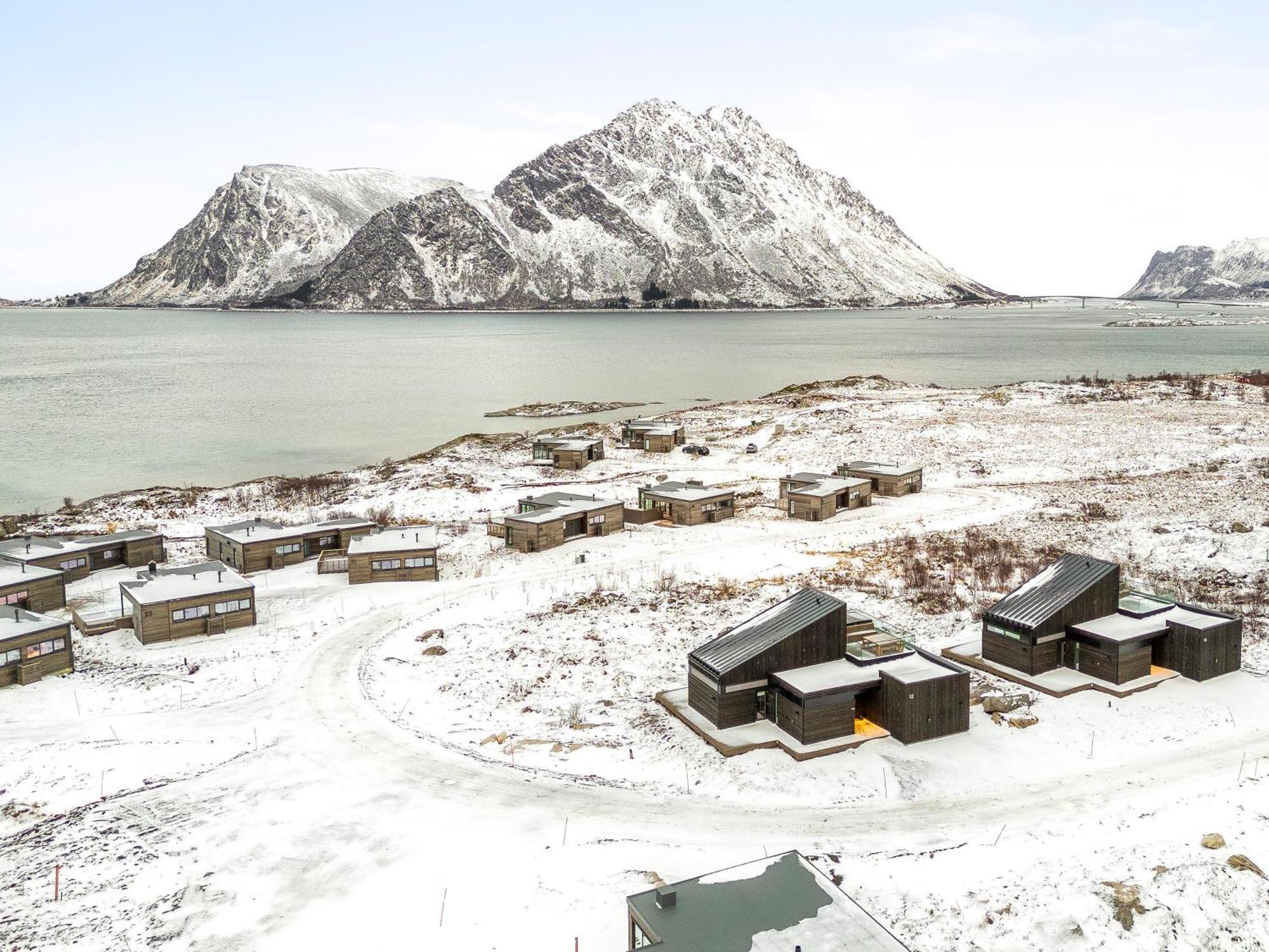 Hoda Cabin - Luxury Lodge With Jacuzzi And Sauna Lyngvaeret Exterior photo